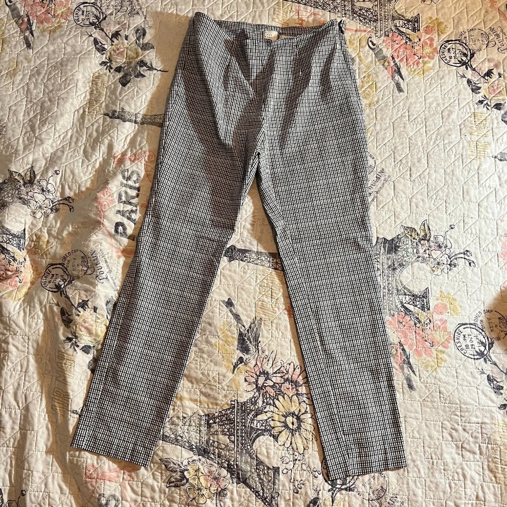 Target A New Day Check Side Zip Stretchy Pants - Size 6 - Worn Once